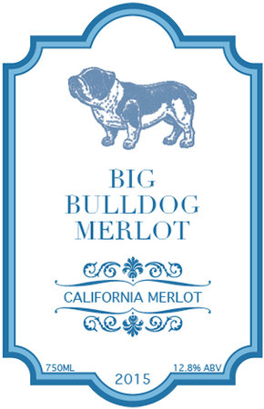 2015 Big Bulldog Merlot 1