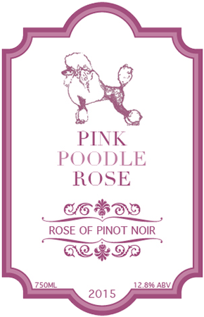 Pink Poodle Rose 1